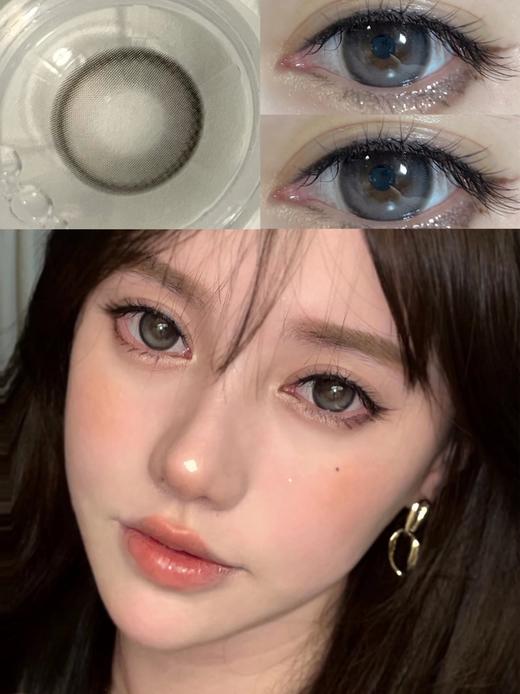 Tomia Gray燕麦奶灰（硅水凝胶）约14.5mm 着色约13.7mm【年抛型】550/700/850/900/1000度缺货  商品图0