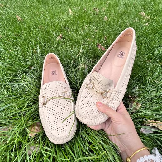 西村名物2022春季新款单鞋女减龄小香风平底鞋X22AE17331 商品图3