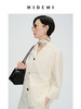 HIDEMI 褶皱风格白色极简轻西装套装 西装式上衣/半身裙 商品缩略图4