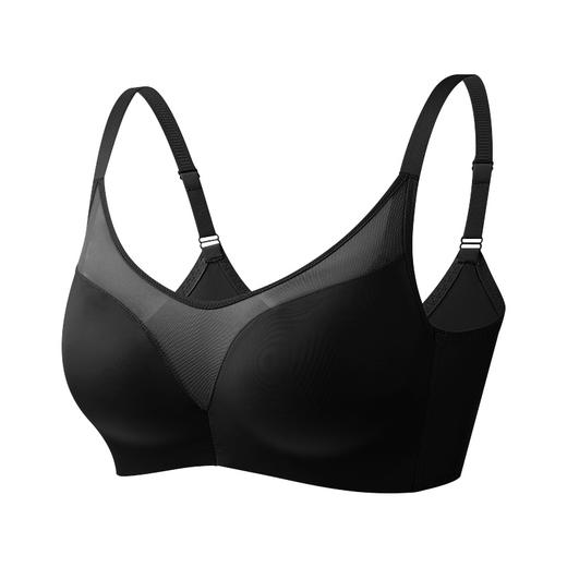 爱帝女士文胸软心杯网纱无痕无钢圈内衣 商品图3