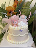 恬小姐9岁同款高层蛋糕，林娜贝尔留住美好时光，川沙妲己粉色小狐狸主题蛋糕，12厘米超高。 商品缩略图6