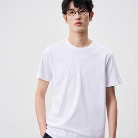 【清凉透气、吸湿排汗】皇室宾度男士免烫桑蚕丝T恤