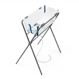 北欧 Stokke Flexi Bath 初生婴儿浴室可折叠宝宝儿童洗澡盆套装 浴盆 立架 浴架 0-4y