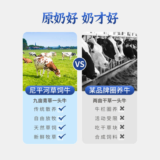 【已下架】积分换购 | 乳糖不耐受宝宝有福啦 | 尼平河 零乳糖全脂、脱脂高钙牛奶200ml*10盒*2提（有效期至2022.9月）[福利品] 商品图4