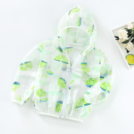 【防蚊防晒 轻薄会呼吸】儿童防晒衣夏季男女中大童沙滩皮肤衣宝宝透气连帽薄外套 商品图13