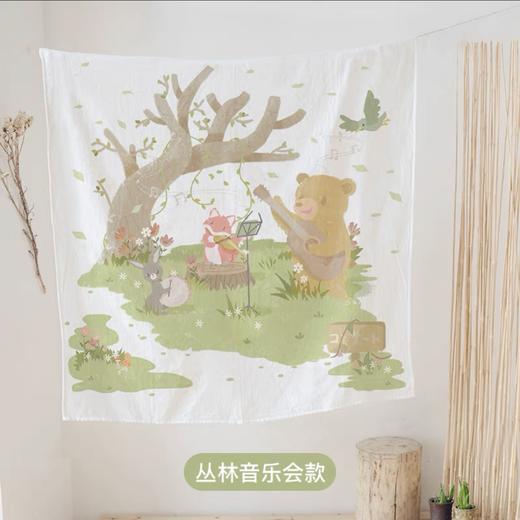 Angel DEPT.丛林音乐会纱布巾 商品图0