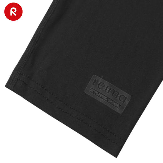 reima女孩儿童大童裤子春夏新款黑色舒适休闲防晒运动中长裤 商品图5