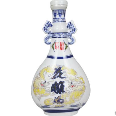 绍兴古越龙山花雕酒珍藏二十年500ml 商品图2