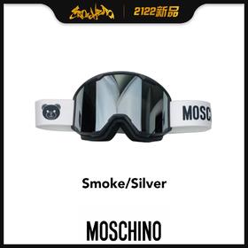 2122 MOSCHINO BLACK FARME WHITE STRAP BLCAK LOGO