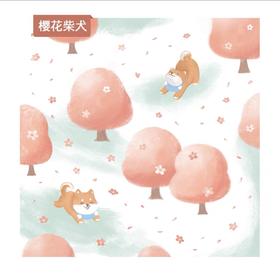 Angel DEPT.天使系列樱花柴犬