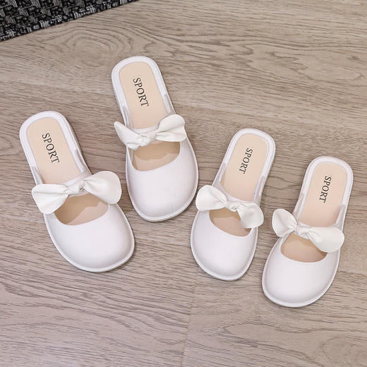 亲子拖鞋儿童拖鞋女外穿时尚网红软底防滑10到13岁洛丽塔包头拖鞋凉鞋亲子国庆清明出游 商品图0