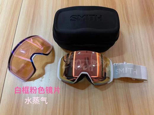 2122 SMITH 4d mag asia fit 下曲面镜片粉色镜片白框O/S粉色镜片白框O/S 商品图0
