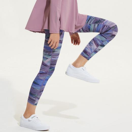 儿童运动裤女童弹力透气裤春秋亲肤打底裤亲子款紧身裤 商品图2