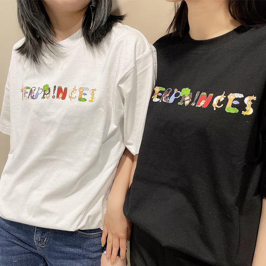 【宫里T恤】肥喵游园印花短袖T恤 商品图0