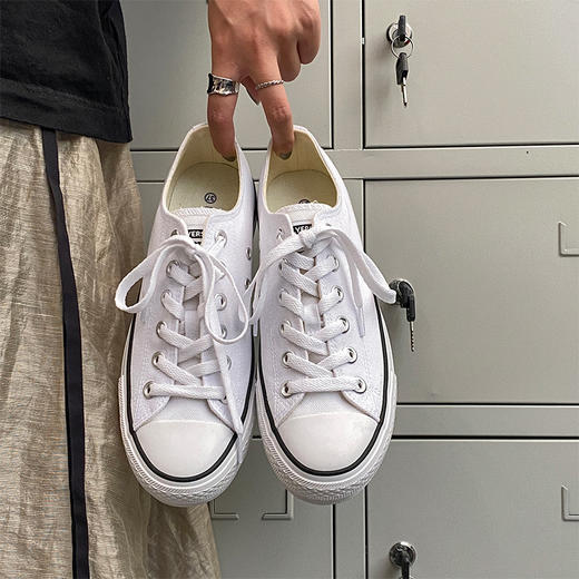 【经典时尚百搭】MISTERY-潮流帆布鞋 商品图1