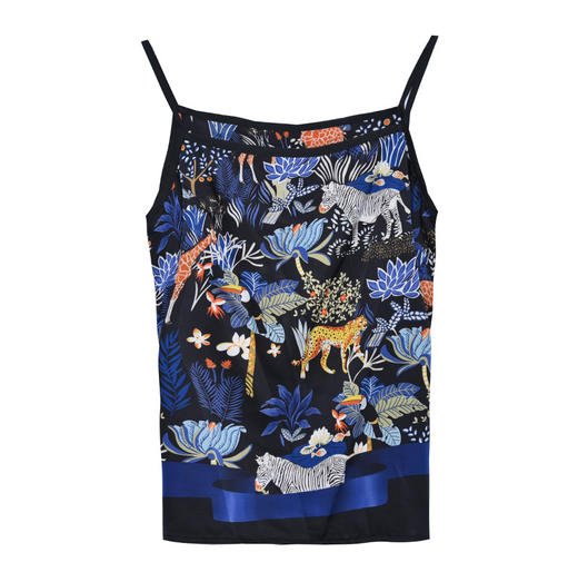 KQL dydd8532复古民族风小吊带印花 商品图4