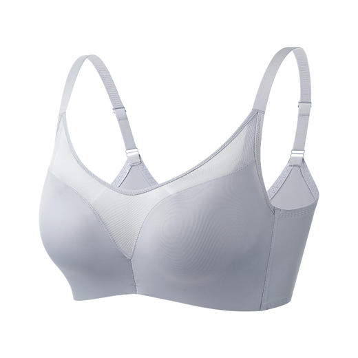 爱帝女士文胸软心杯网纱无痕无钢圈内衣 商品图4