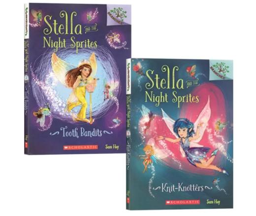 AR 3.0 Stella and the Night Sprites 斯特拉和暗夜精灵 2册 Scholastic Branches 学乐大树系列 儿童桥梁章节书 商品图0