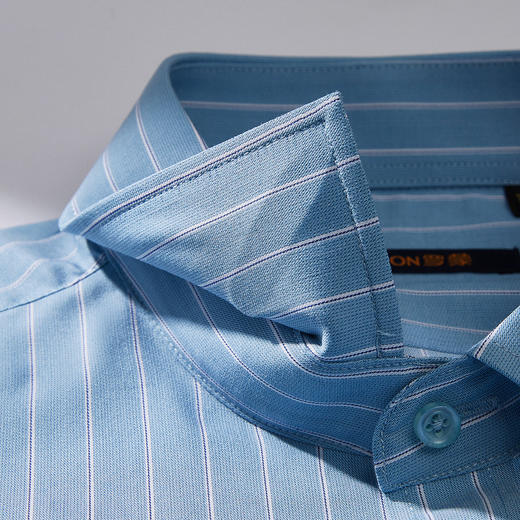 【定制刺绣款】罗蒙莫代尔长袖衬衫男士商务休闲通勤百搭男士长袖衬衣 商品图9