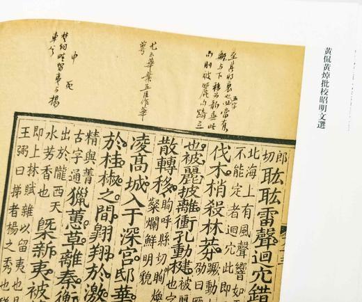 重点推荐：《黄侃黄焯批校昭明文选》，精装全10册

《黄侃黄焯批校昭明文选》，精装全10册，16开，四色印刷，3600多页，黄侃、黄焯批校，据清同治八年湖北崇文书局翻刻胡克家本底本影印，崇文书局202 商品图14