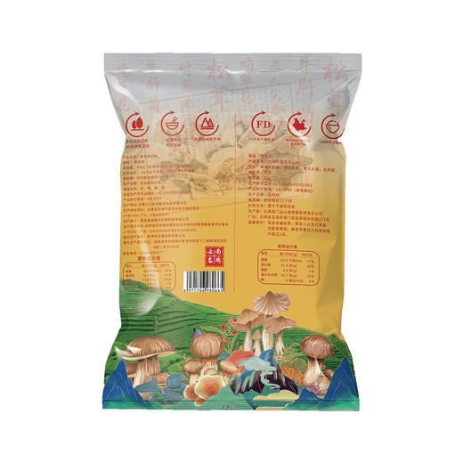 阿达嘎牌西双版纳茶花鸡菌菇煲400g/袋 商品图1