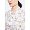 LILY2022夏季新款女装设计感复古浪漫印花长袖衬衫122210C4128 商品缩略图3