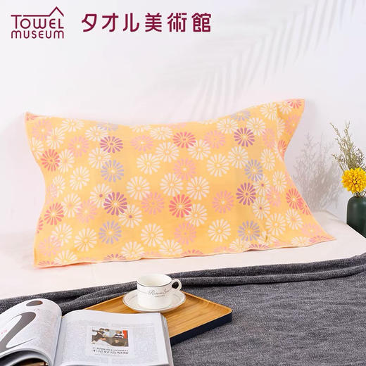 5F  毛巾美术馆纱布枕巾 商品图2