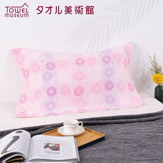 5F  毛巾美术馆纱布枕巾 商品图1