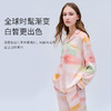 【月子服专场】英国嫚熙四季款孕妇睡衣贡缎家居服产妇产后喂奶哺乳月子服女 商品缩略图5