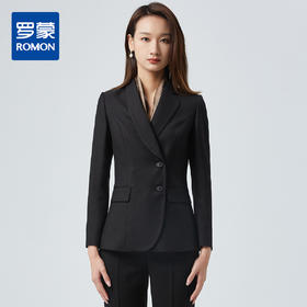 【上衣+裤子】罗蒙春季西服套装女士商务通勤百搭修身显瘦职业西装女