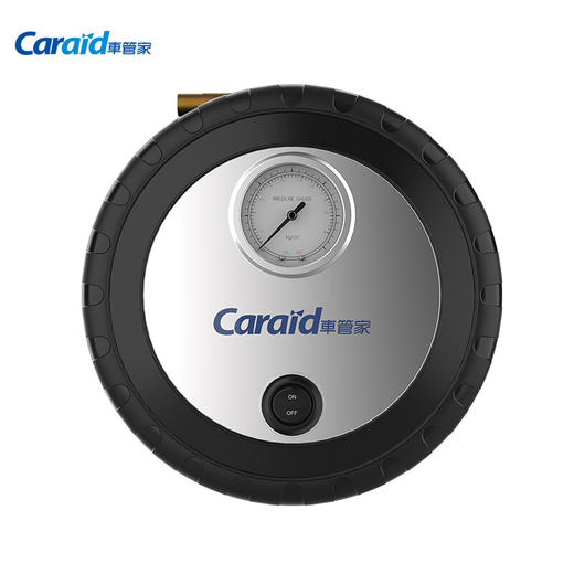 车管家 车载充气泵 12V便携式轮胎加气泵  GJ-8015 银灰色车用款【适合一般小轿车】 商品图1