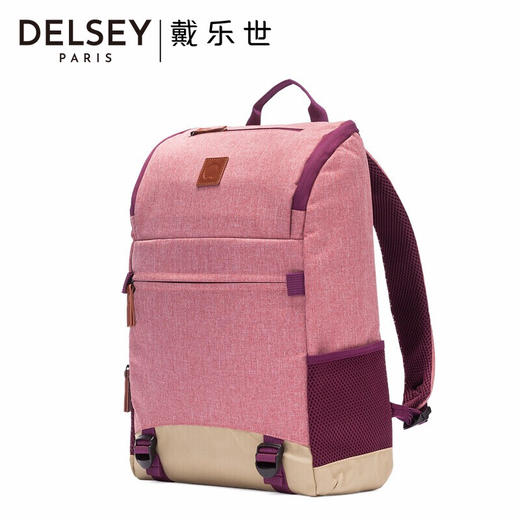 Delsey/戴乐世 双肩包 男女休闲背包 学生双肩书包  蓝色 商品图3