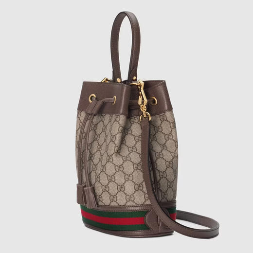 【一】GUCCI 古驰 女士 Ophidia系列 小号 GG 单肩水桶包 混色 550621 96I3B 8745 商品图1
