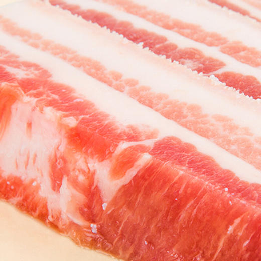 阿达嘎牌西双版纳小耳猪带皮五花肉500g/袋 商品图1