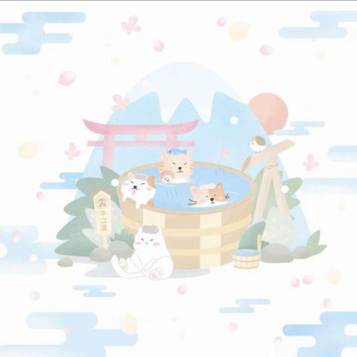 Angel DEPT.云朵手感纱布巾
尺寸：120*120猫汤 商品图0