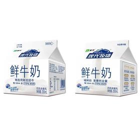 蒙牛现代牧场鲜牛奶200ml*12