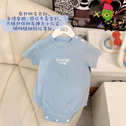 2022新春夏亲子装一家三四口小熊母子母女妈妈裙婴儿爬服短袖T恤国庆清明出游 商品图5