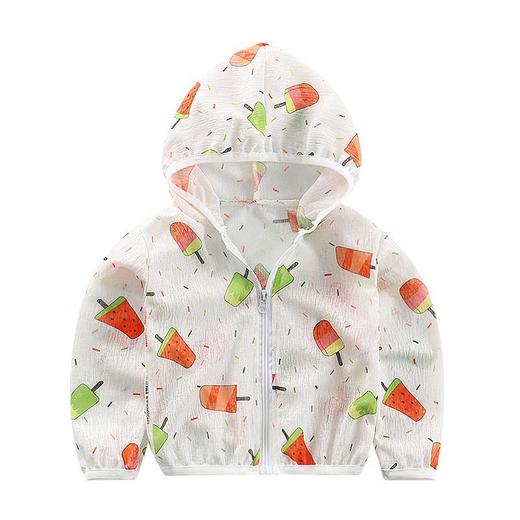 【防蚊防晒 轻薄会呼吸】儿童防晒衣夏季男女中大童沙滩皮肤衣宝宝透气连帽薄外套 商品图12