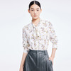 LILY2022夏季新款女装设计感复古浪漫印花长袖衬衫122210C4128 商品缩略图1