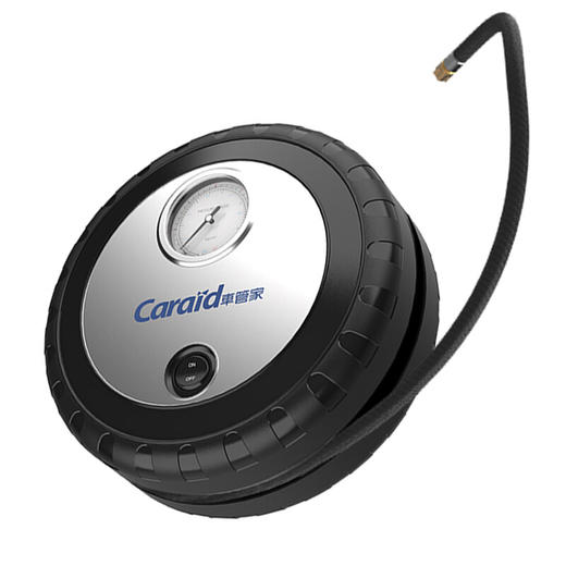 车管家 车载充气泵 12V便携式轮胎加气泵  GJ-8015 银灰色车用款【适合一般小轿车】 商品图3