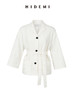 HIDEMI 褶皱风格白色极简轻西装套装 西装式上衣/半身裙 商品缩略图6