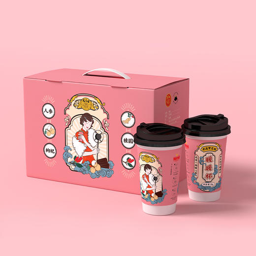 【喝出好气色】香港宝芝林 暖暖杯 花茶组合 168克（6杯*28克）（天猫同款） 商品图1