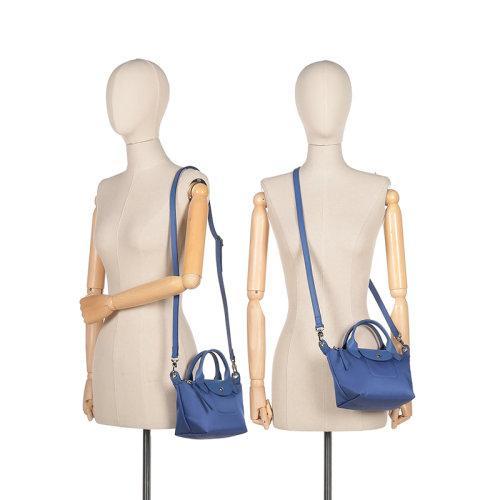 Longchamp/珑骧 2021款 女士LE PLIAGE NEO系列织物短柄手提单肩斜挎包饺子包迷你款 1500 598 商品图7