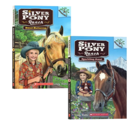 AR 3.0 Silver Pony Ranch 银马牧场英文原版2册 Scholastic Branches 学乐大树系列 儿童桥梁章节书 英语学习书籍课外阅读读物