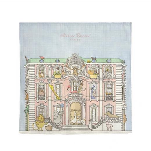 法国Atelier Choux婴儿有机棉纱布包巾100*100-蒙梭公馆 商品图0