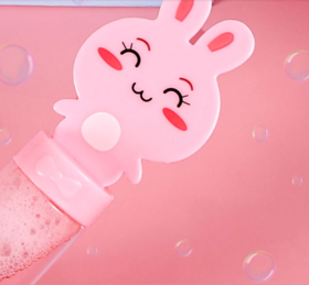 儿童手持迷你泡泡棒 萌兔款