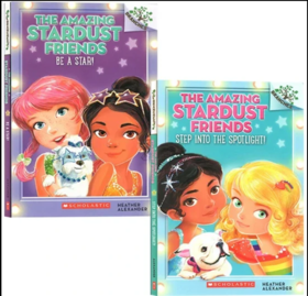 AR 2.7 Amazing Stardust Friends 2册 星尘之友 星光伙伴 英文原版 Branches 学乐大树系列 儿童桥梁章节书 英语课外学习