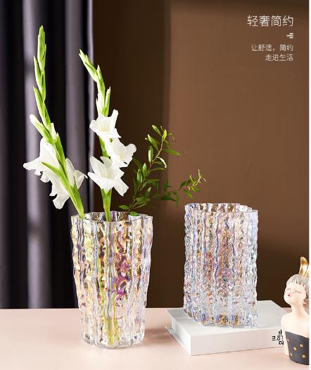 欧式简约现代创意冰冻玻璃花瓶--21冰冻 商品图8