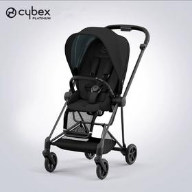 Cybex mios 3婴儿推车 黑车架+典雅黑布套
