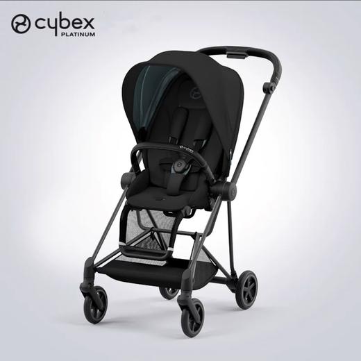Cybex mios 3婴儿推车 黑车架+典雅黑布套 商品图0